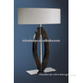 Top selling high quality Australia style SAA wooden table lamp for hotel bedside nightstand
